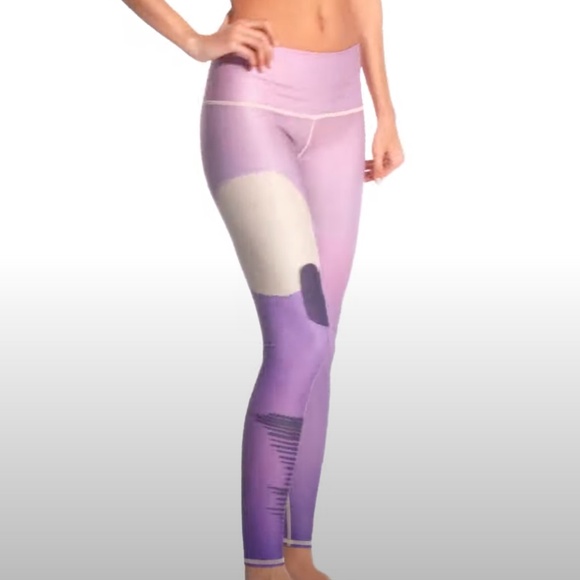 EUC Teeki Coyote Moon Dawn  Hotpant Legging Large - Picture 14 of 15